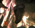 Spitzbraten gehört zur Traditionen der Region der Gebirge im Bundestadt Santa Catarina Brasilien